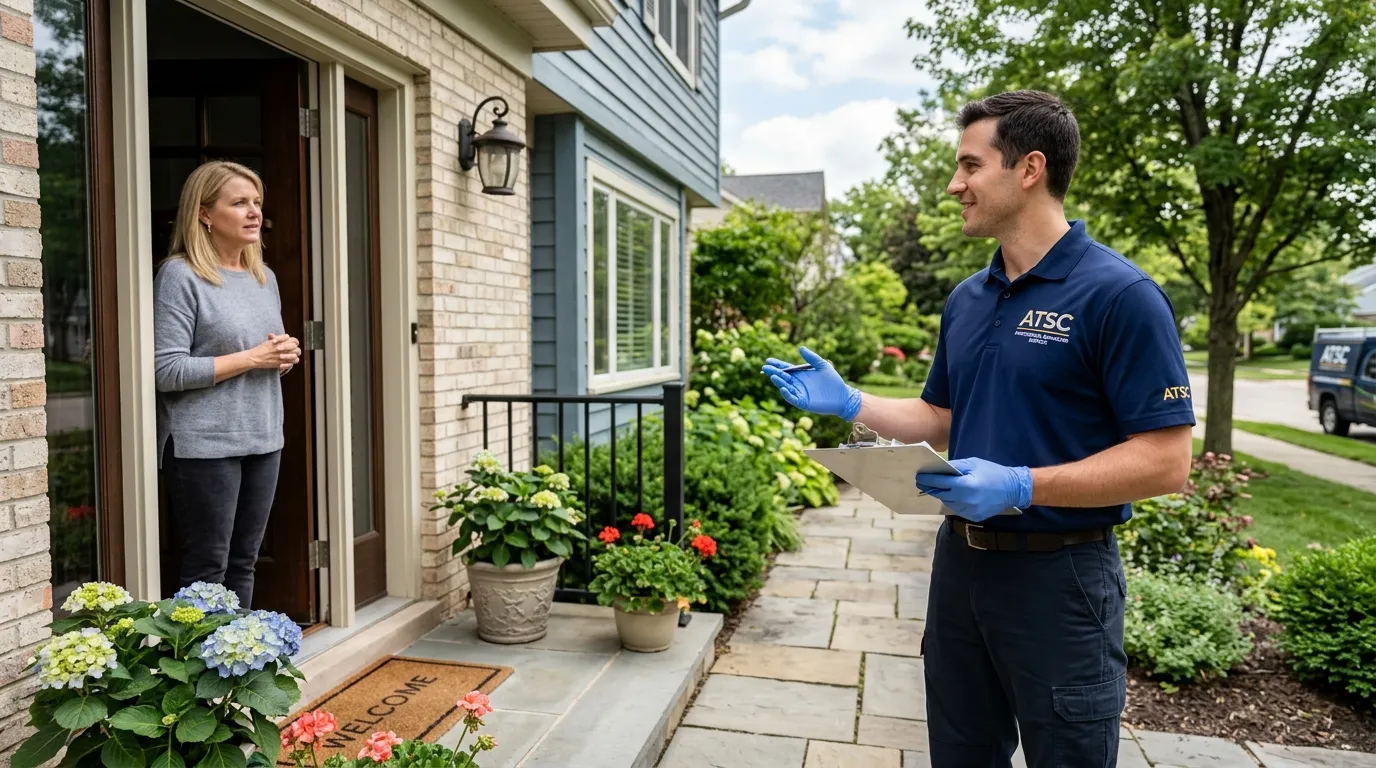 Certified trauma scene cleanup technicians serving Thompson